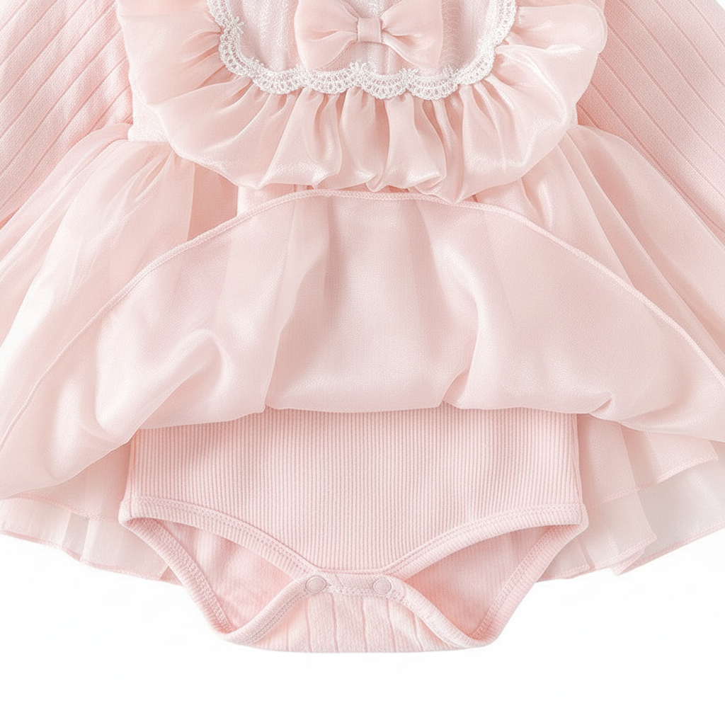 Romper Detail Under Dress