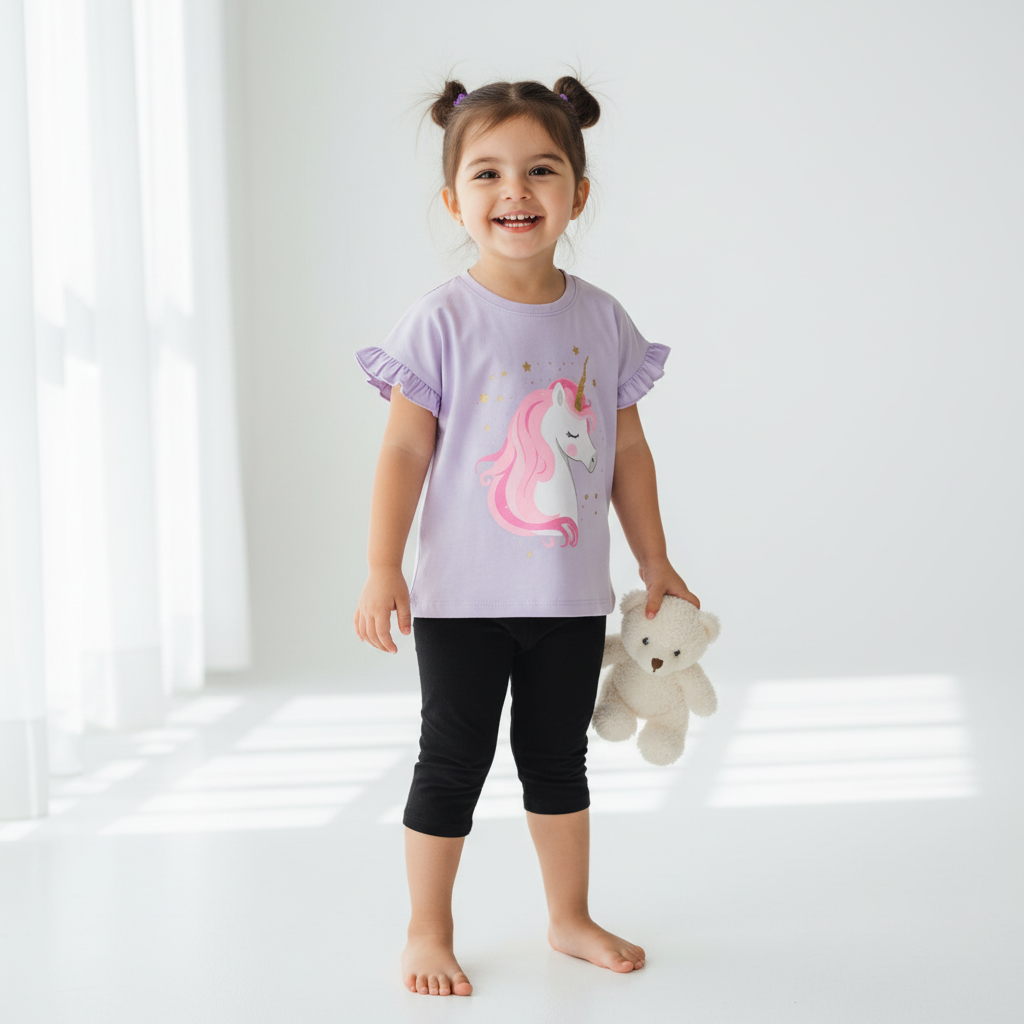 3-year-old girl unicorn set