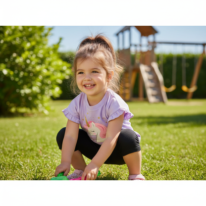 5-year-old girl outdoor