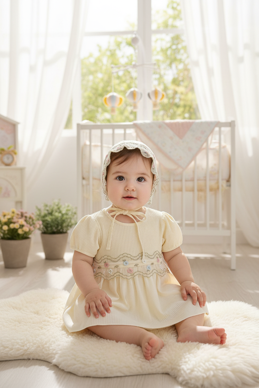 Baby Girl in Dress