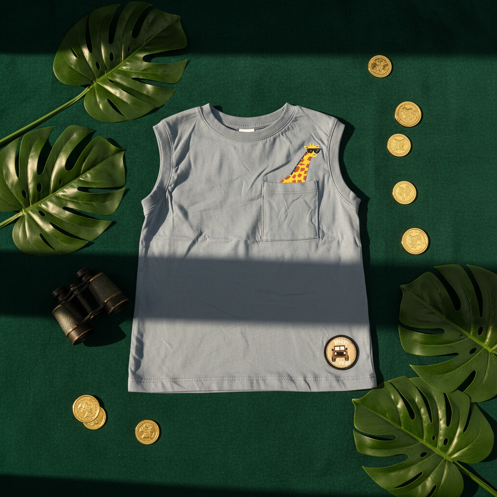 Dark Green Flat Lay
