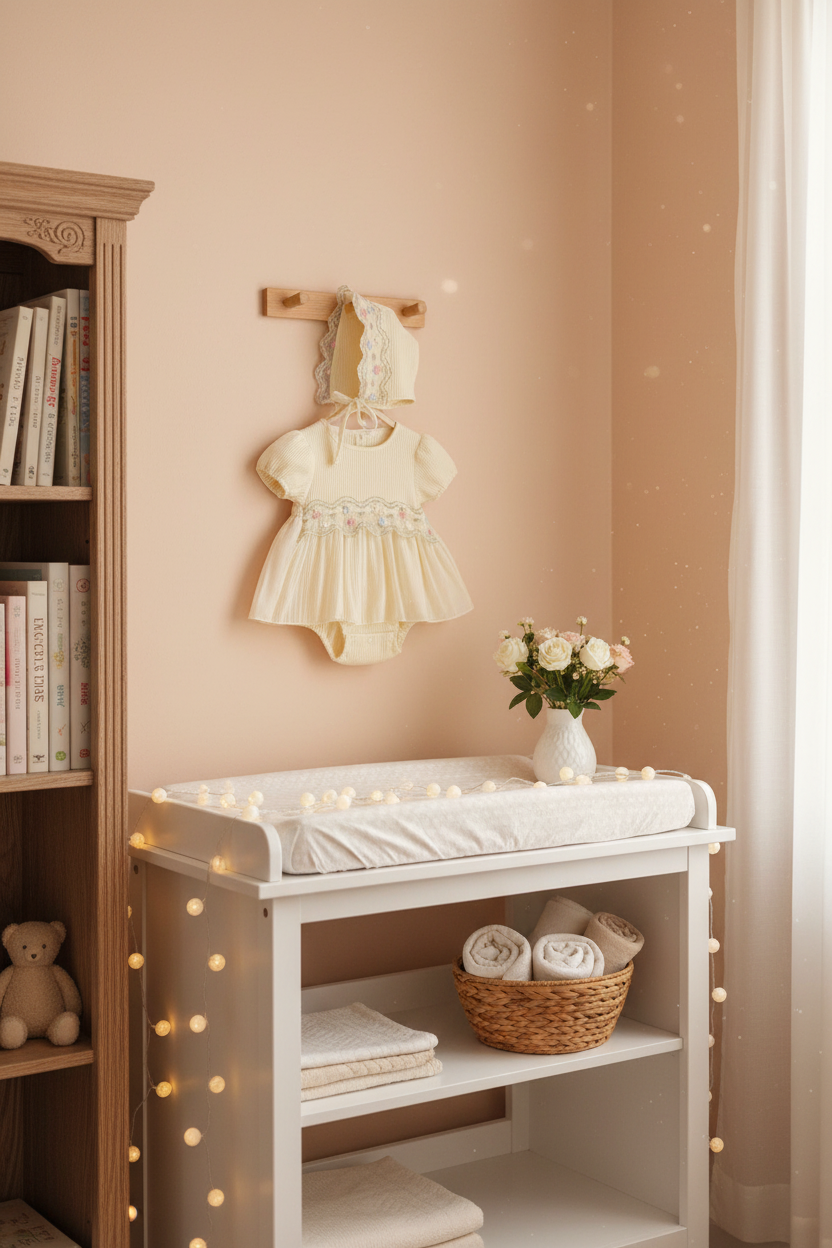 Dress on Hanger in Nursery