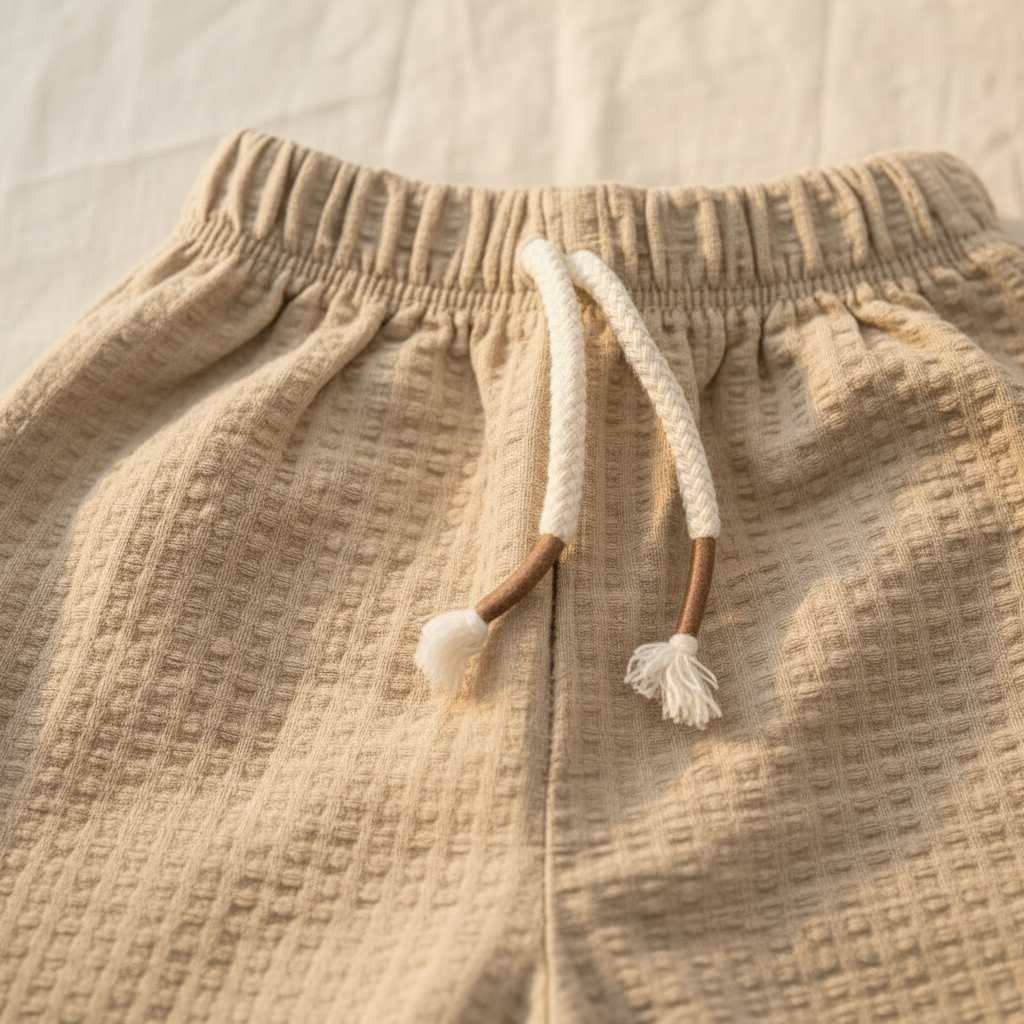 Shorts Texture Close-Up